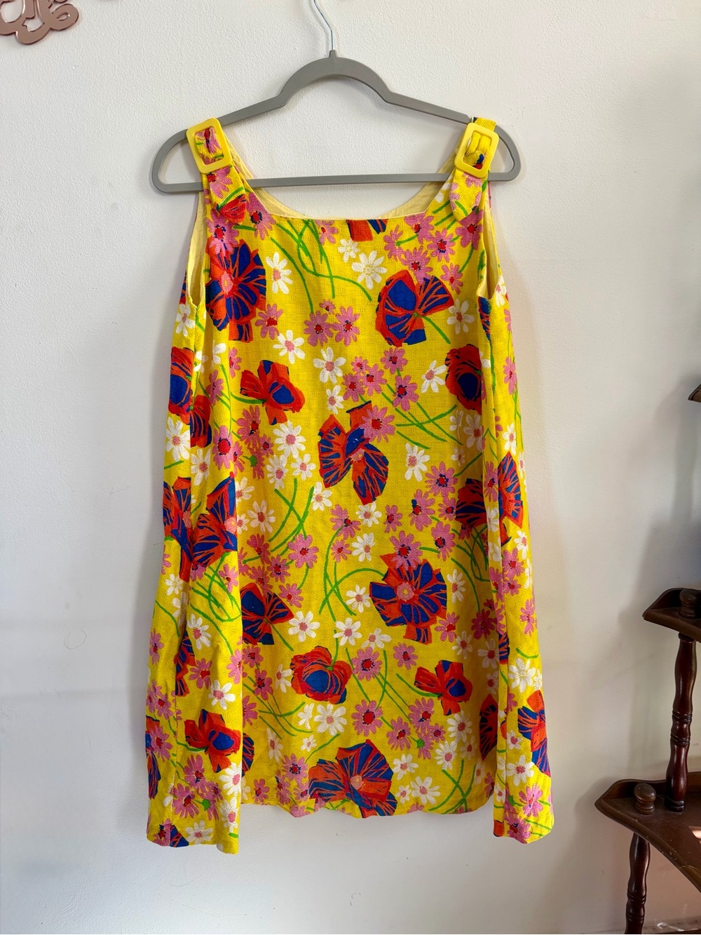 Vintage Floral Mini Dress